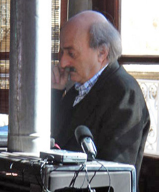 Walid Joumblatt, chef druze du Chouf